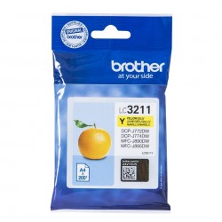 BROTHER LC3211 AMARILLO CARTUCHO DE TINTA ORIGINAL LC-3211Y 200 PÁGINAS 8,81 €