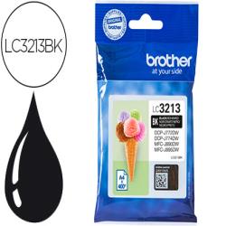 BROTHER LC3213 NEGRO CARTUCHO DE TINTA ORIGINAL LC-3213BK 400 PÁGINAS