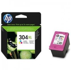 HP 304XL TRICOLOR CARTUCHO DE TINTA ORIGINAL N9K07AE 300 PÁGINAS