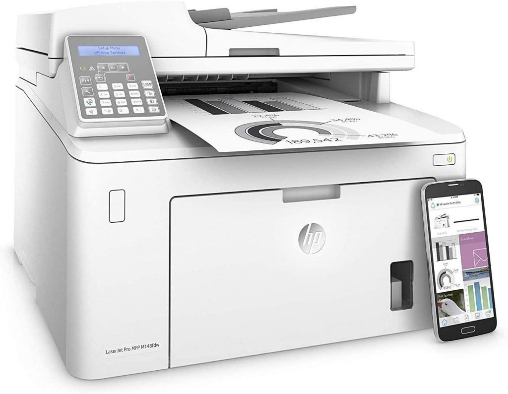 HP LaserJet Pro M148fdw imprimir desde el movil