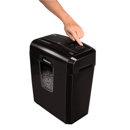 Fellowes 8Mc destructora para casa con seguridad