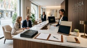 Material de oficina esencial para agencias inmobiliarias