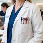 Bolígrafos para personal sanitario y médicos en entorno clínico hospitalario